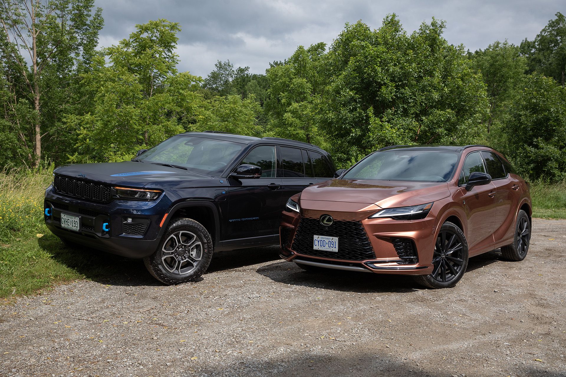 2023 Jeep Grand Cherokee 4xe vs Lexus RX 500h, SUV Comparison