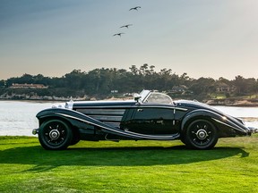 The 1937 Mercedes-Benz that took Best-of-Show honours at the 2023 Pebble Beach Concours d'Elegance.