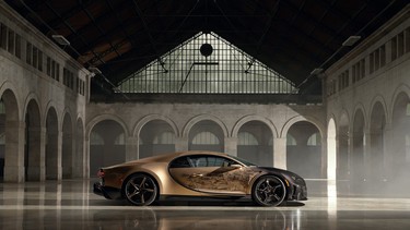 The one-off Bugatti Chiron Super Sport 'Golden Era'
