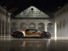 The one-off Bugatti Chiron Super Sport 'Golden Era'