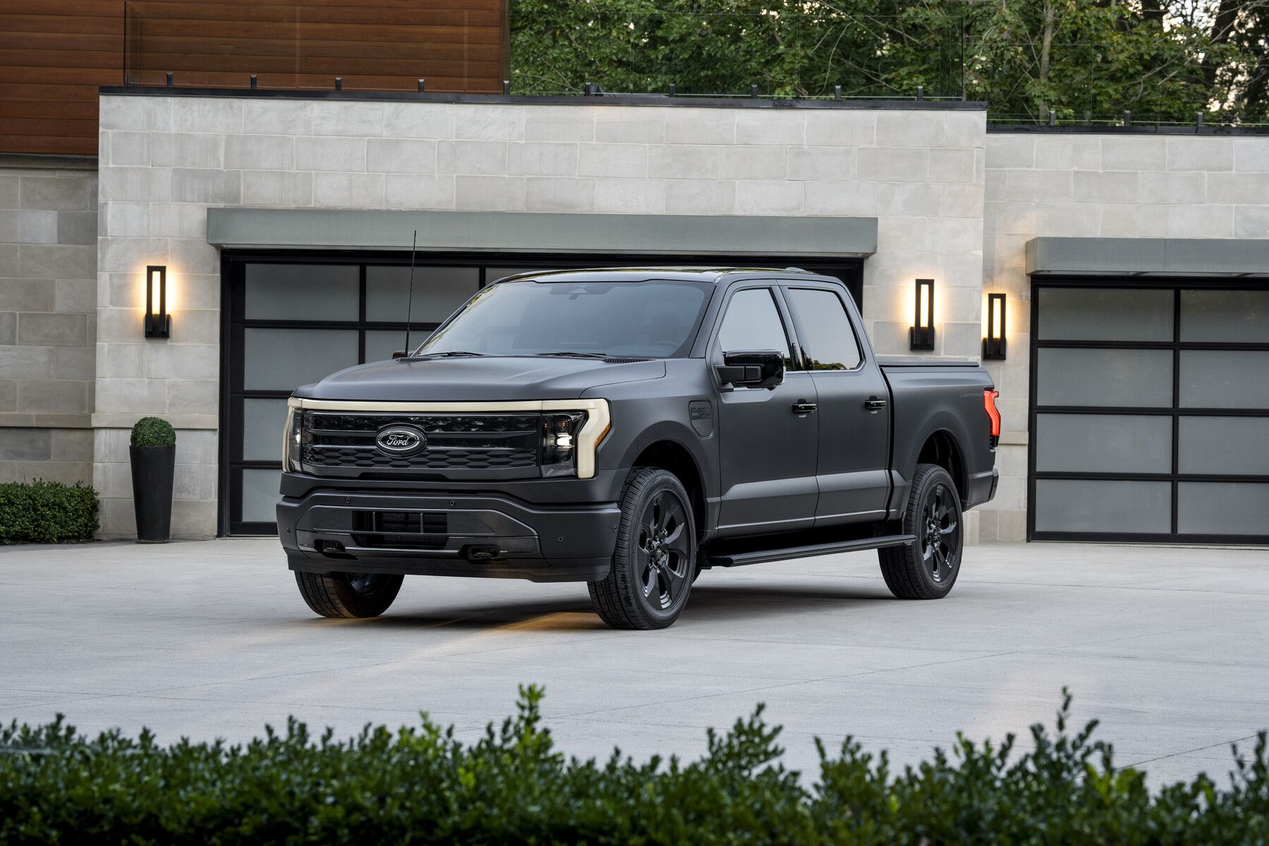 Ford launches limited-edition matte black F-150 Lightning, and it looks  sick