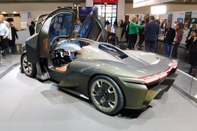 The all-electric Porsche Mission X