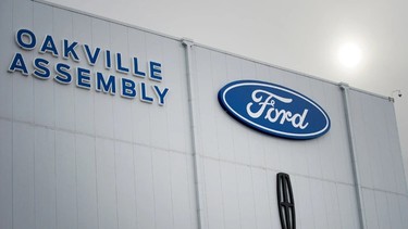 The Ford Motor Company of Canada Limited assembly plant in Oakville, Ontario, in 2018