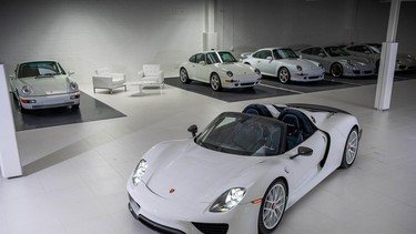 "The White Collection" of Porsches, auctioned by RM Sotheby's in December 2023