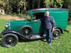 Dave Graham restored his 1930 Ford Model A delivery van as a tribute to his father who owned a similar truck 80 years ago.