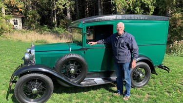 Dave Graham restored his 1930 Ford Model A delivery van as a tribute to his father who owned a similar truck 80 years ago.