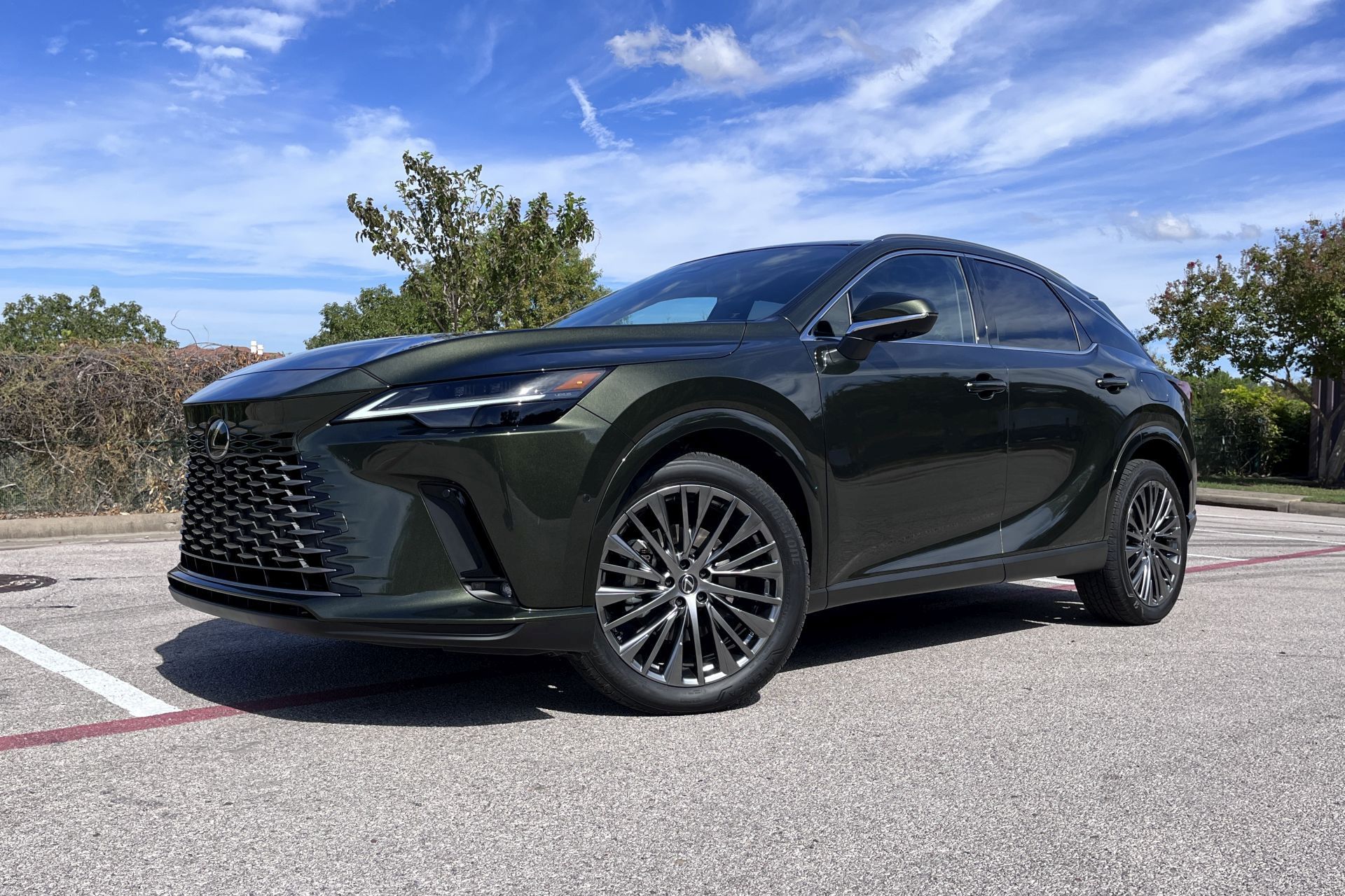 2024 Lexus RX 450h plug-in hybrid luxury SUV review  Driving