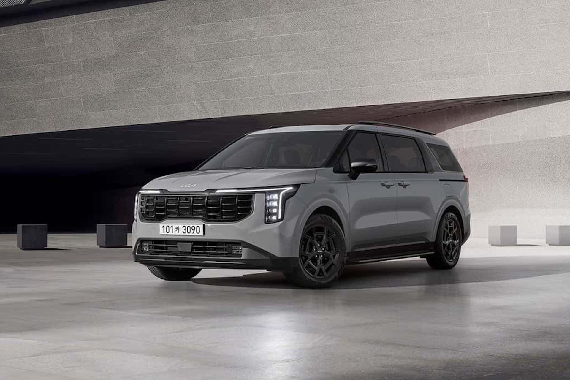 2025 Kia Carnival gets updated looks with interesting wheels  Driving