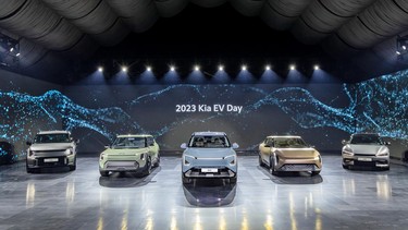 New electric vehicles revealed at Kia's 2023 'EV Day'