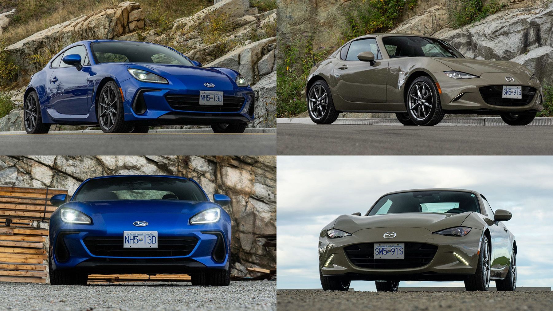 2023 Mazda MX-5 vs Subaru BRZ, Sports Car Comparison