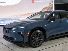 2025 Toyota Crown Signia at the LA Auto Show