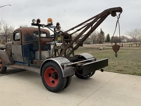 Described in period Weaver advertising as an ‘Auto Crane’ the Springfield, Illinois based manufacturing company set up a subsidiary plant in Canada to build its wreckers.