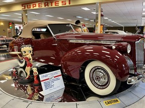 1940 Packard-Darrin 180 Convertible at Vernon's Antique Car Museum