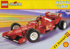 A Ferrari Formula One LEGO race car set from 1998