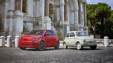 2024 Fiat 500e Red