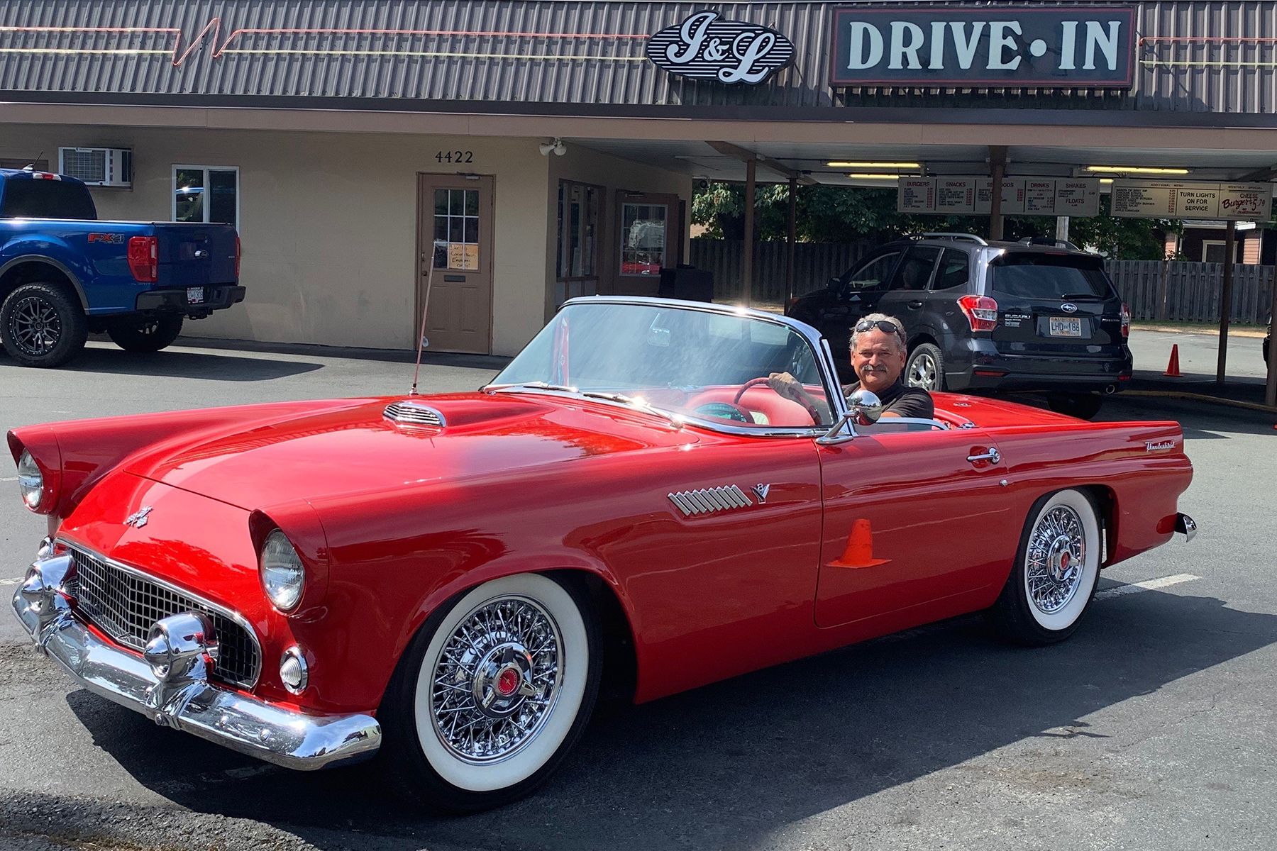 Collector Classics: 1955 Ford Thunderbird convertible | Driving