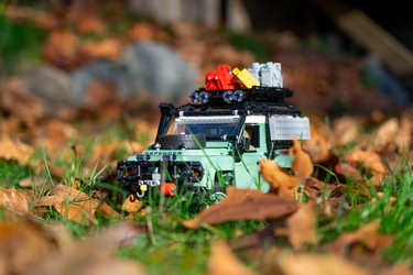 The LEGO Land Rover Defender kit