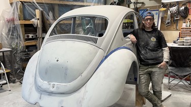 Determined to have her 1969 Volkswagen Beetle back on the road in 2024, Annie Van Orman of the Pincher Creek area in Alberta has restored every aspect of the car and expects to be painting it sometime in February.