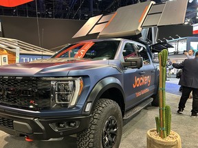 One of the most clever concepts Andrew McCredie came across at 2024 CES in Las Vegas was this retractable solar array that doubles as a truck-bed tent.