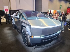 Tesla CyberTruck - Salon Auto Montréal 2024