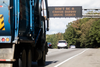 An amusing highway sign in Virginia