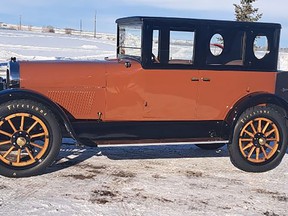It took a team of 10 volunteers with the Call of the West Museum in High River, Alberta, a little more than two years to resurrect their 1924 Haynes sedan. It was moved to the museum earlier this year.