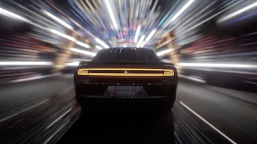 A teaser for the 2025 Dodge Charger