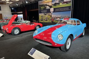 A couple of the mouth-watering collectibles in the Cobble Beach Classics display.