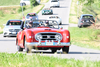 A vintage Nash-Healey competing in a Mille Miglia Storica event