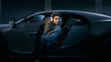 Bugatti Master & Dynamic headphones