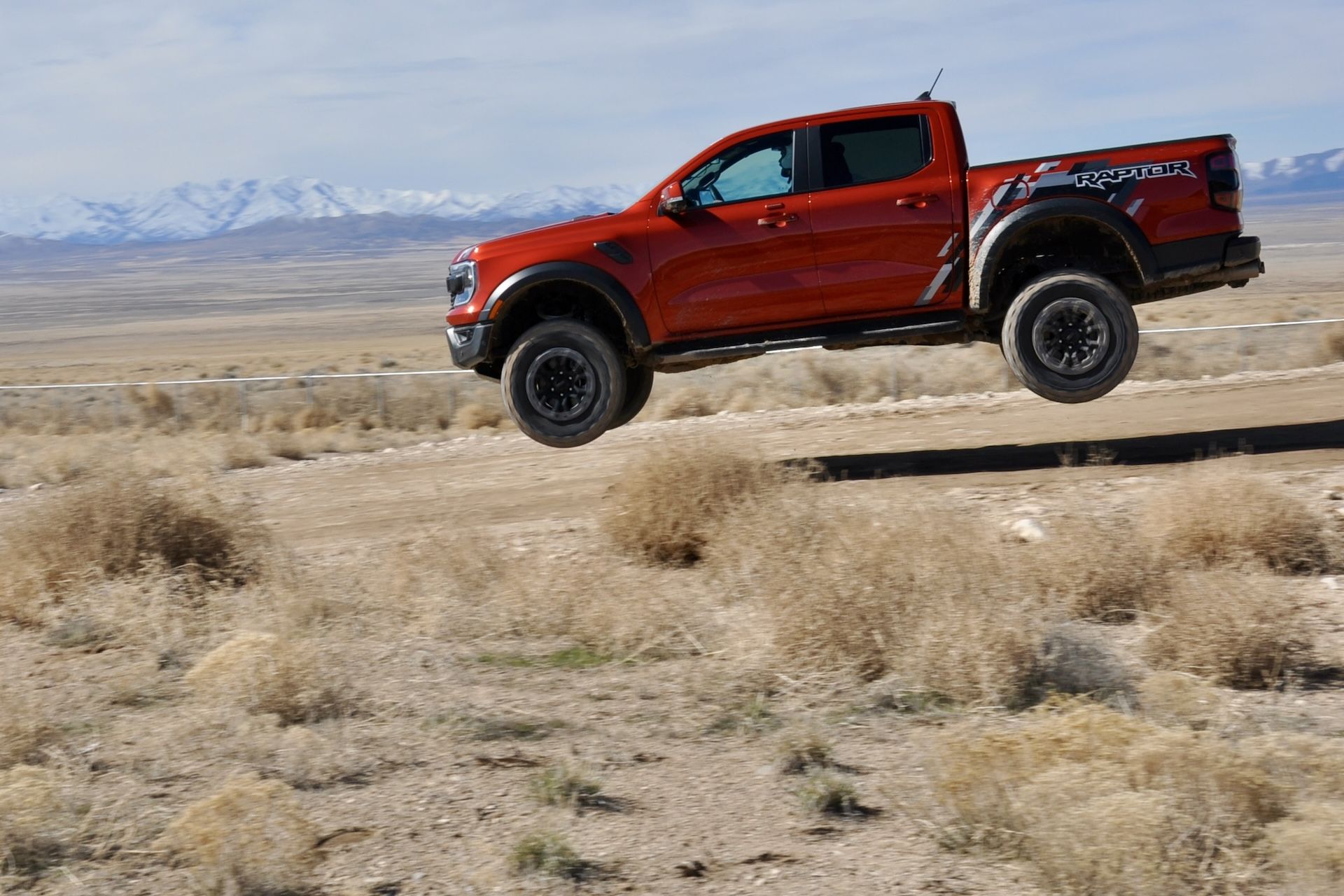 Clearing dunes in the 2024 Ford Ranger Raptor is entirely too much fun ...