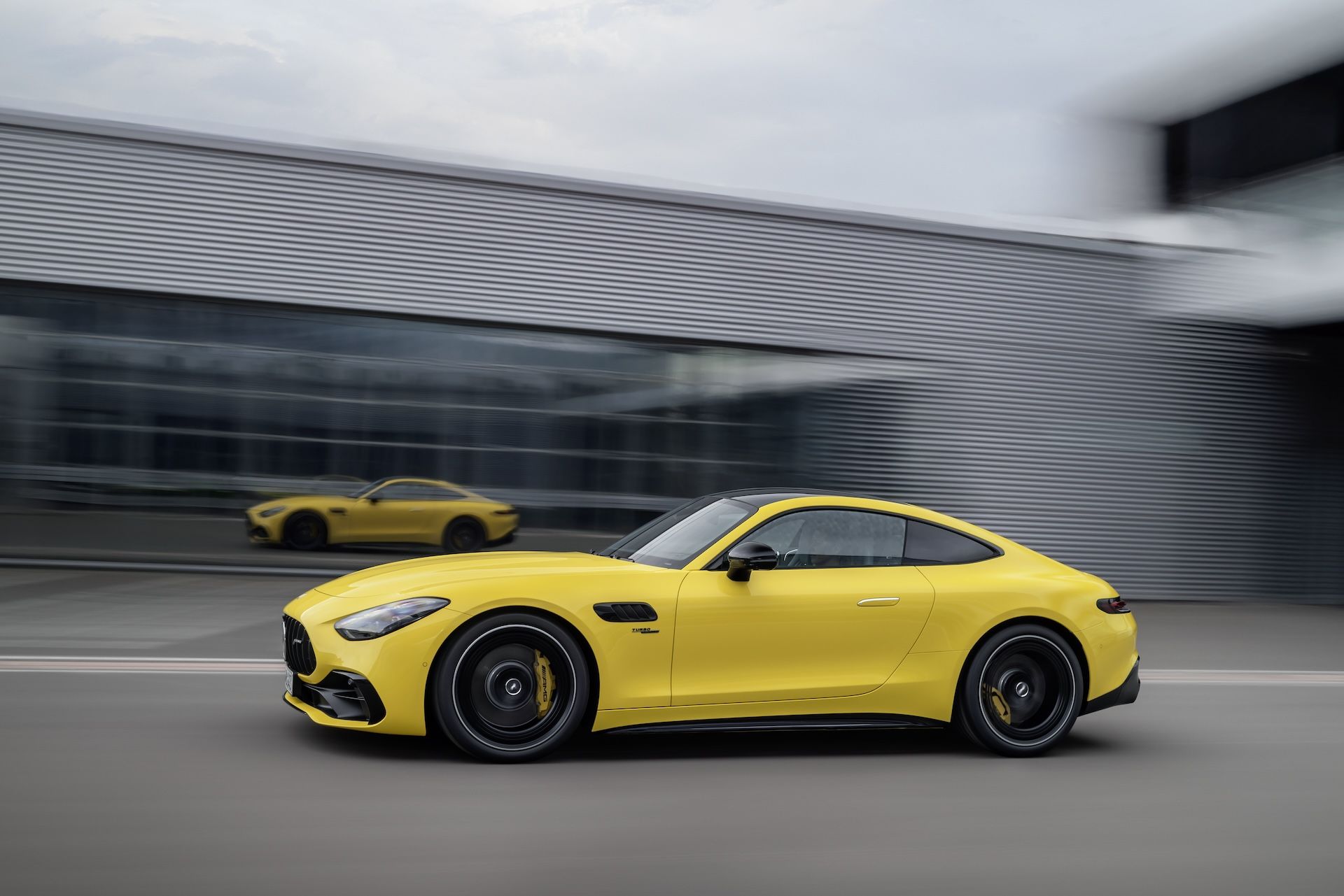 2025 Mercedes-AMG GT 43 Rocks 416-hp Turbo Four-cylinder | Driving