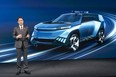 Makoto Uchida, CEO of Nissan, announces The Arc business plan