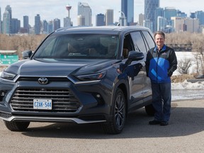 Don Wilson with the 2024 Toyota Grand Highlander.