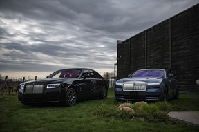 Rolls Royce Spectre eclipse event