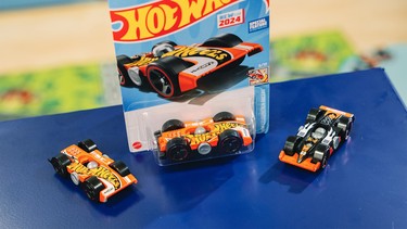 Hot Wheels' Flippin Fast, its first fidget-toy-inspired car designed for open-ended play