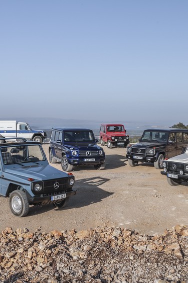 Generations of the Mercedes-Benz G-Class