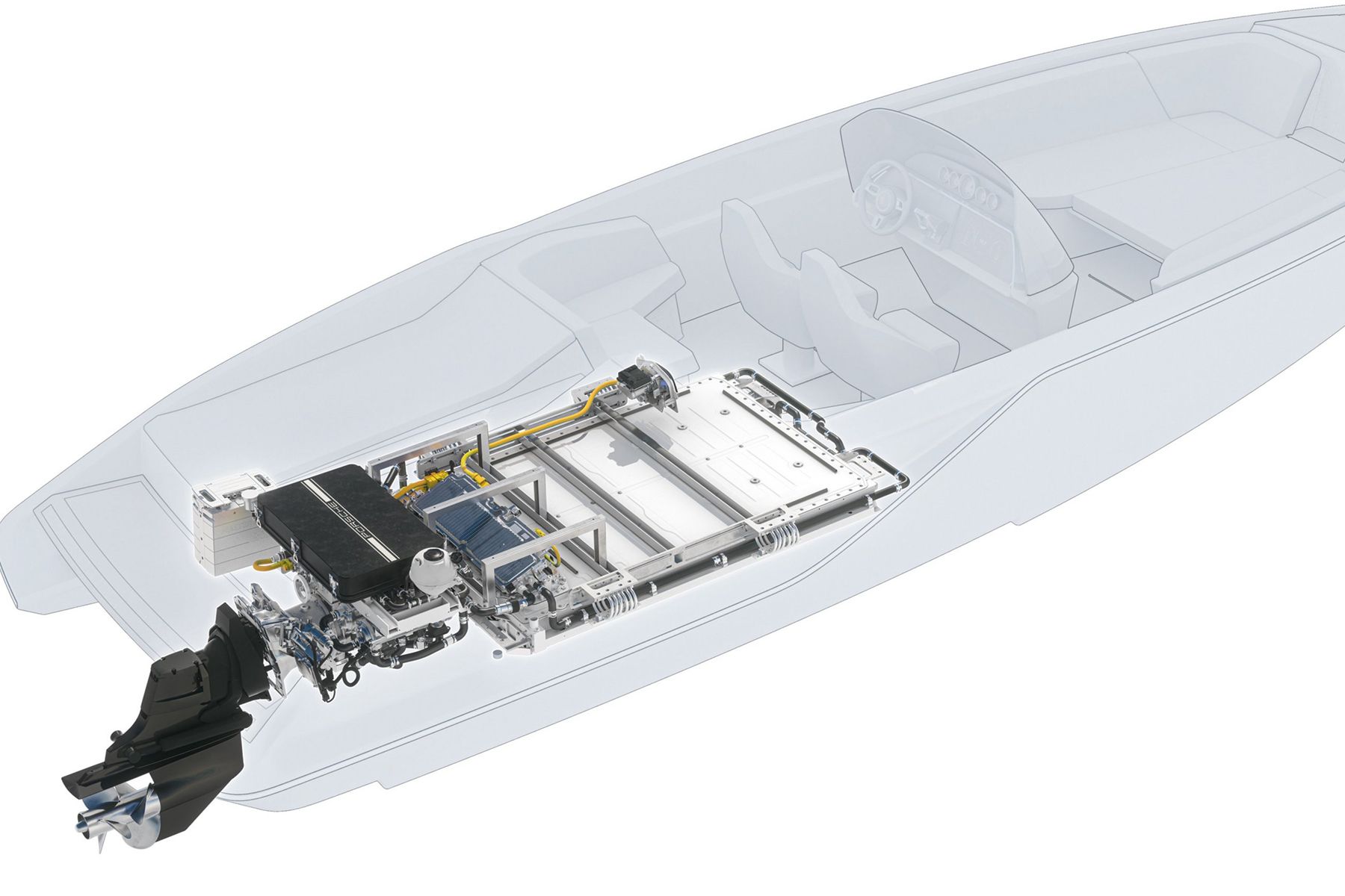 Frauscher x Porsche 850 Fantom Air