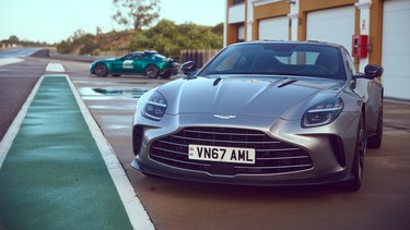 2025 Aston Martin Vantage at Circuito Monteblanco, Spain