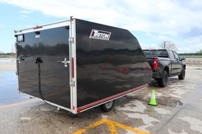 The Transparent Trailer view requires an optional rear-mounted trailer camera