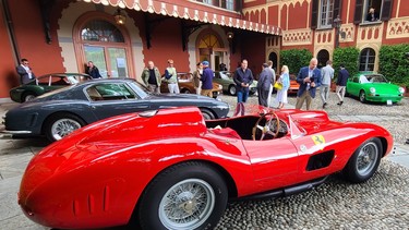 1957 Ferrari 335 S at the 2024 Villa d'Este Concours d’Eleganza