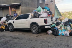 Ford Ranger Illegally Parked