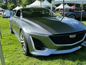 Cadillac Coupe Concept at the Eyes on Design concours in June 2024
