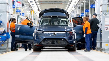 Start of production for the Volvo EX90
