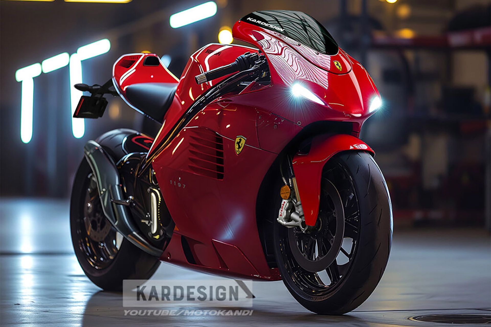 What if Ferrari built motorcycles David Booth Driving