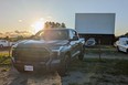 Toyota Tundra at Mustang Drive-In in Guelph, Ontario