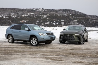 Lexus RX Then and Now: Original luxury crossover has come a long way ...