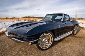 Under previous ownership for more than 45 years, this 1963 Corvette ’split window’ was bought in the fall of 2024. Over the winter, it was mechanically upgraded and then consigned as something of a star attraction at the 2025 Enthusiast Collector Car Auction which runs May 23 to 25.