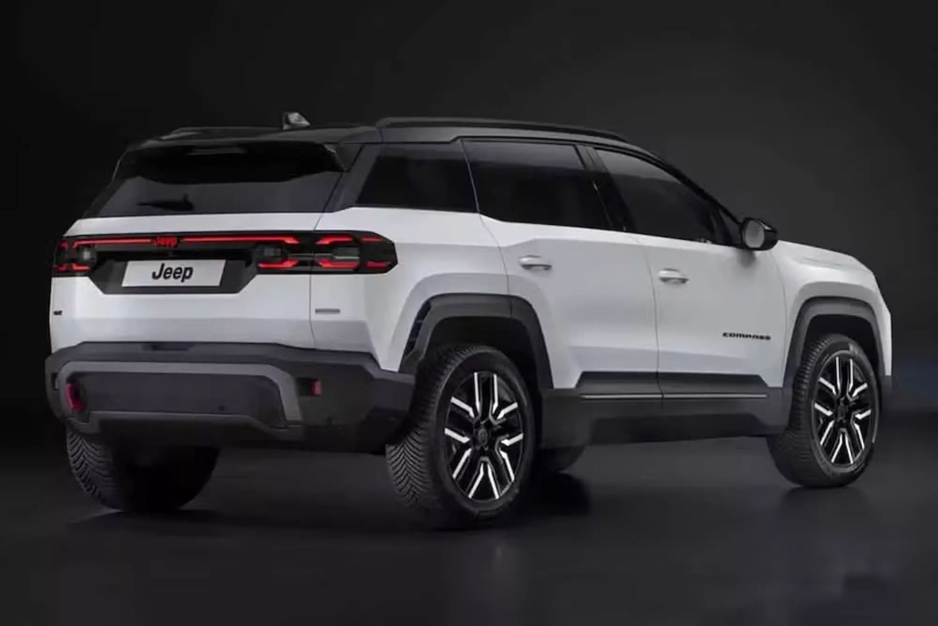 Next-gen 2026 Jeep Compass revealed in leaked photos Driving