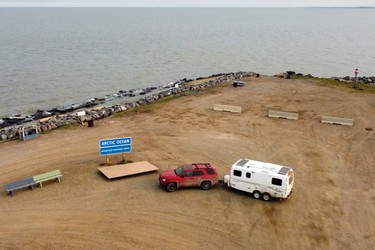 2025 Toyota 4Runner at Arctic Ocean